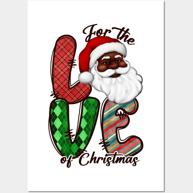 Love for the christmas Wall Art by MZeeDesigns